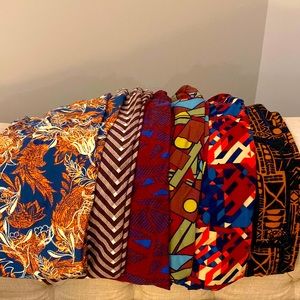 NWT LuLaRoe - 10 pairs leggings! - lot of 4 OS and 6 TC